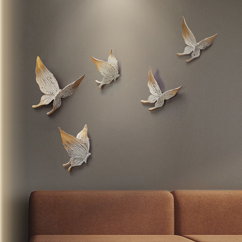 Art And Craft For Nursery - Pegatinas de pared de mariposas coloridas