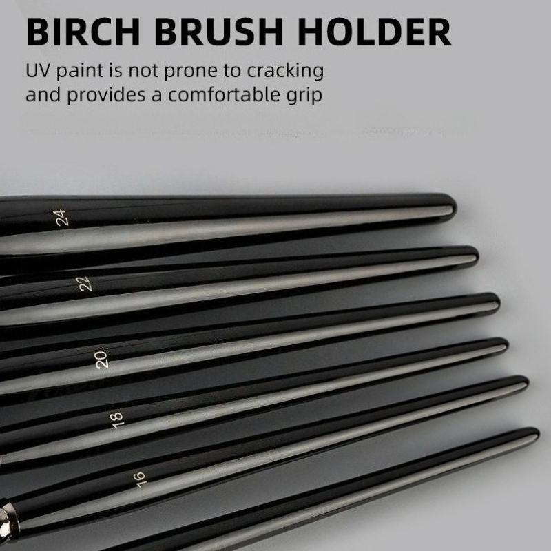 Juego de 6 pinceles de pintura - Gouache Paint Set reseña y precio