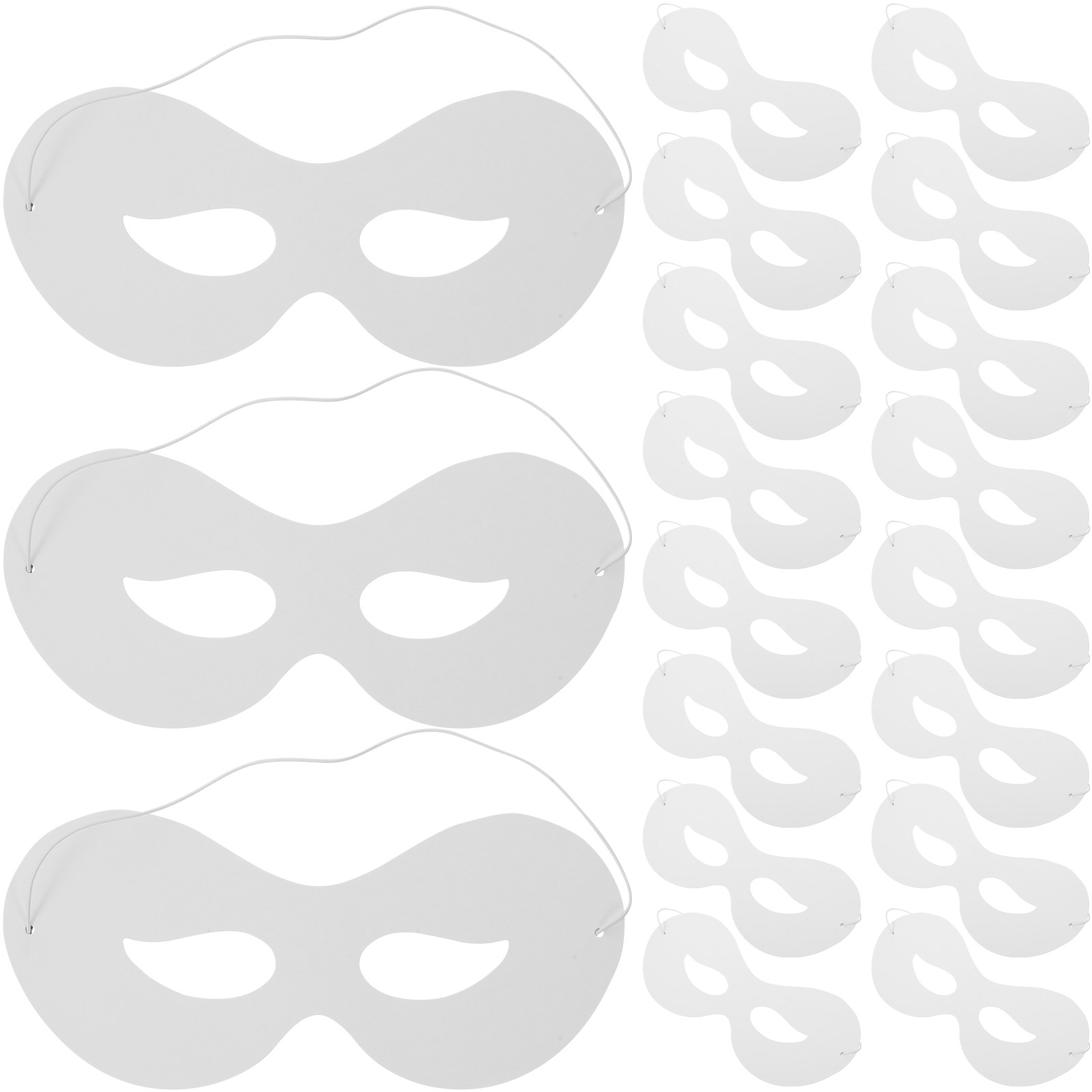 40 unidades de mascarillas bla - Art Craft With Paper reseña y precio