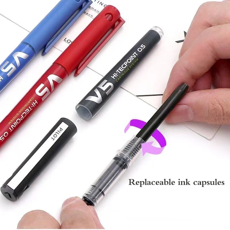 Pluma de Gel PILOT de gran cap - Pilot Pen V5 reseña y precio